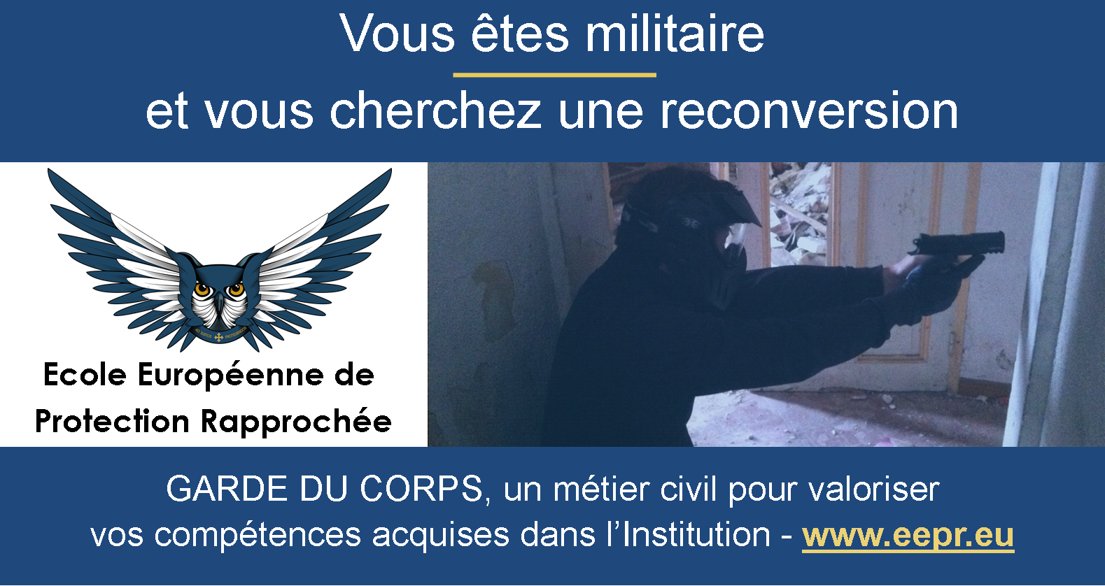Militaires qui cherchent une reconversion militaire - EEPR